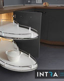 Chrom-Plattenspieler-Blindeckmechanismus