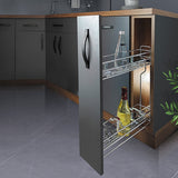 Flaschenhalter mit Dämpfungssystem 150 mm Verchromt Stahl