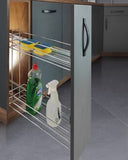 Flaschenhalter mit Dämpfungssystem 200 mm Verchromt Stahl