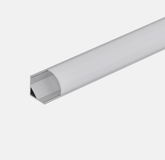 ALUMINIUM PROFILE FOR LED FLEXIBLE STRIP, ANGULAR, 2M