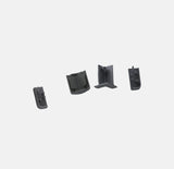 Arbeitsplattenabschlussleiste Wandanschlussleiste Edelstahl (Vertikal-set)