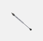 Gasdruckfeder 80 N mit integriertem Türdämpfer, weiß