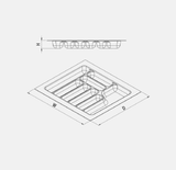 Tandembox u. ModernBox Besteckkasten 390/490